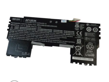 New Acer Aspire S7-191 Laptop Battery AP12E3K For Sale