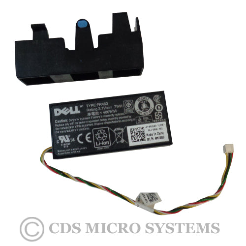 New Dell PowerEdge Perc 5i 6i Battery FR463 U8735 NU209 w  Cable JC881 - Refurbished For Sale