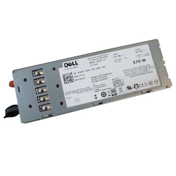 New Dell PowerEdge R710 T610 Server Power Supply 570W T327N MYXYM G0KD5 RXCPH VPR1M Discount