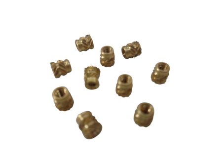 New 10X M2 Threaded Brass Screw Inserts for Laptop Cover Part Repair Sale